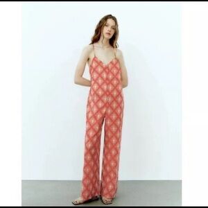 ZARA The Jami Jumpsuit Women's Size Large NWT